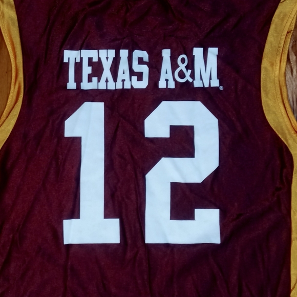 Texas A&M Aggies Basketball Jersey college shirt - Picture 6 of 6